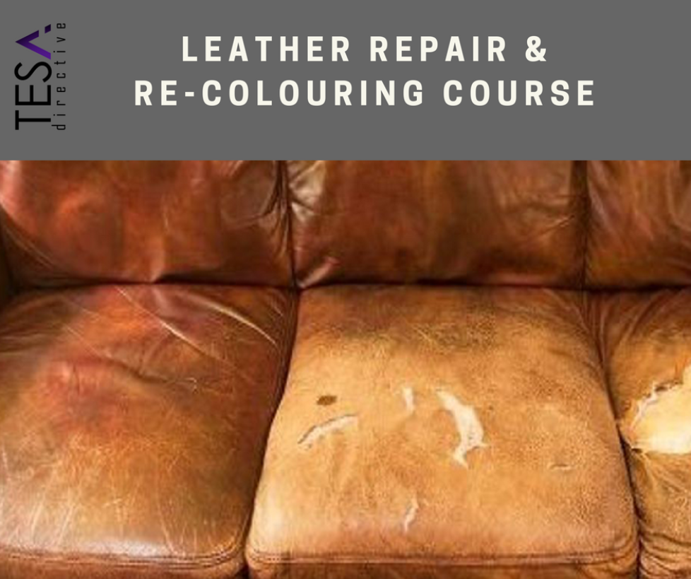 Leather Repair and Re-colouring Course