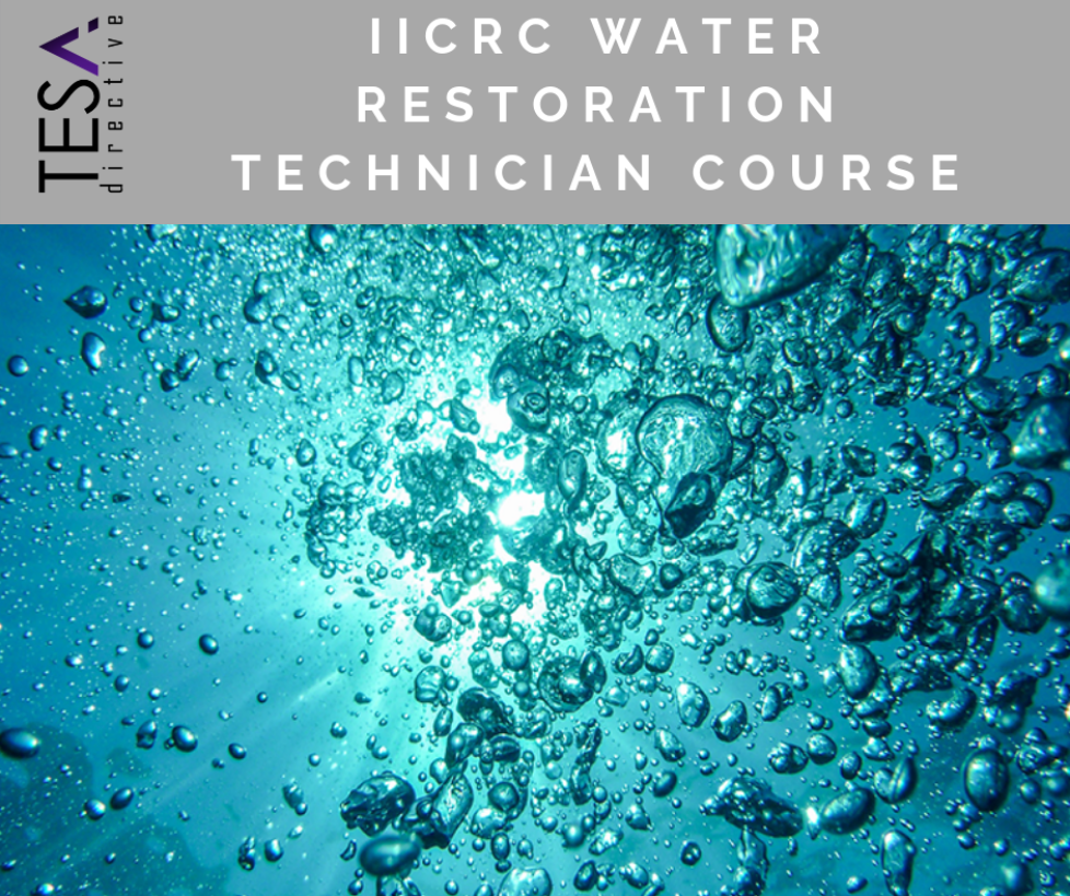 IICRC Water Restoration Technician Course